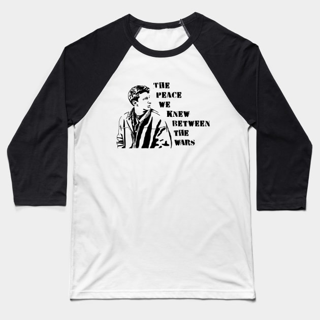 Billy Bragg Baseball T-Shirt by JoannaPearson